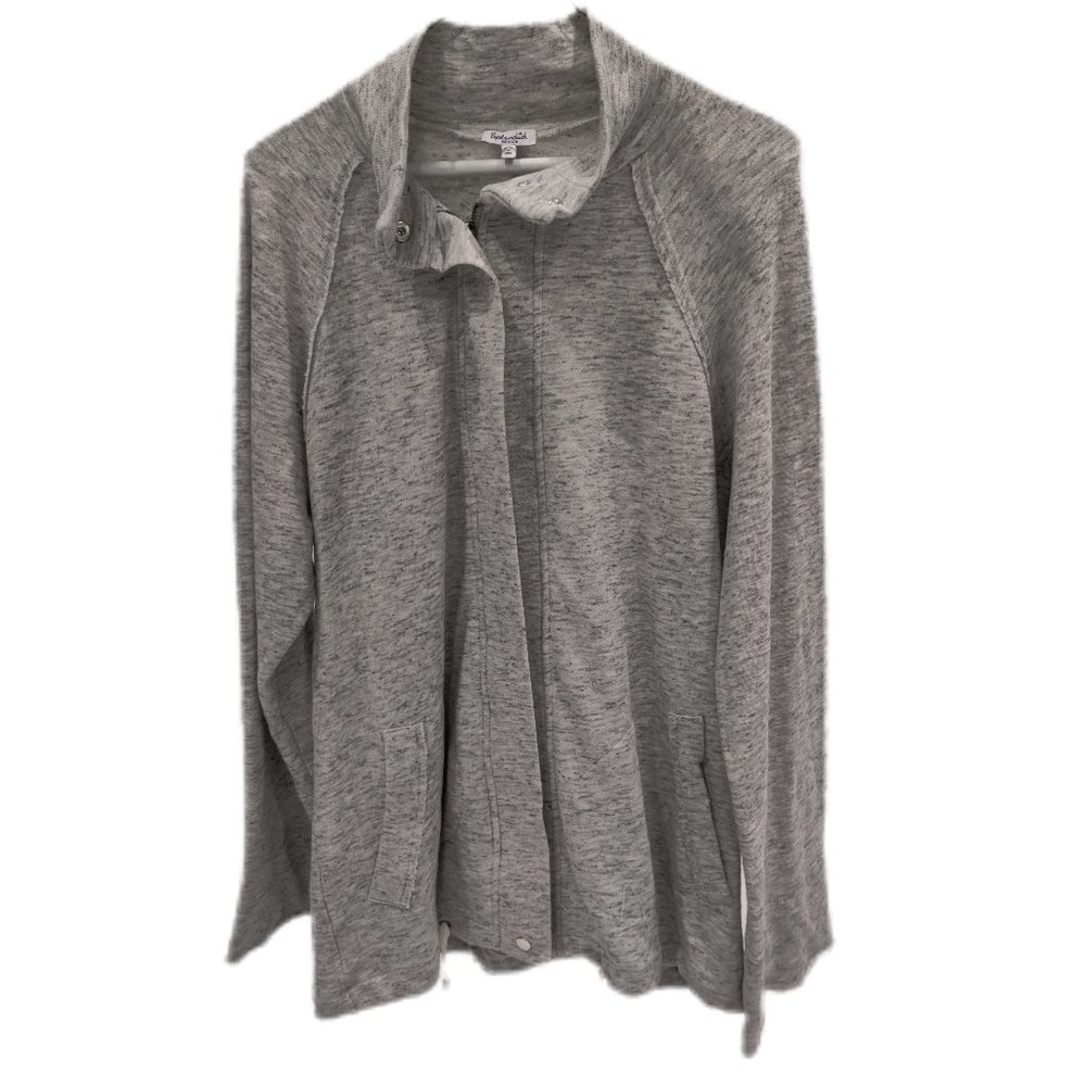 NWT Splendid Women's Sweatshirt Jacket With Drawstring Waist Size M $130 K085